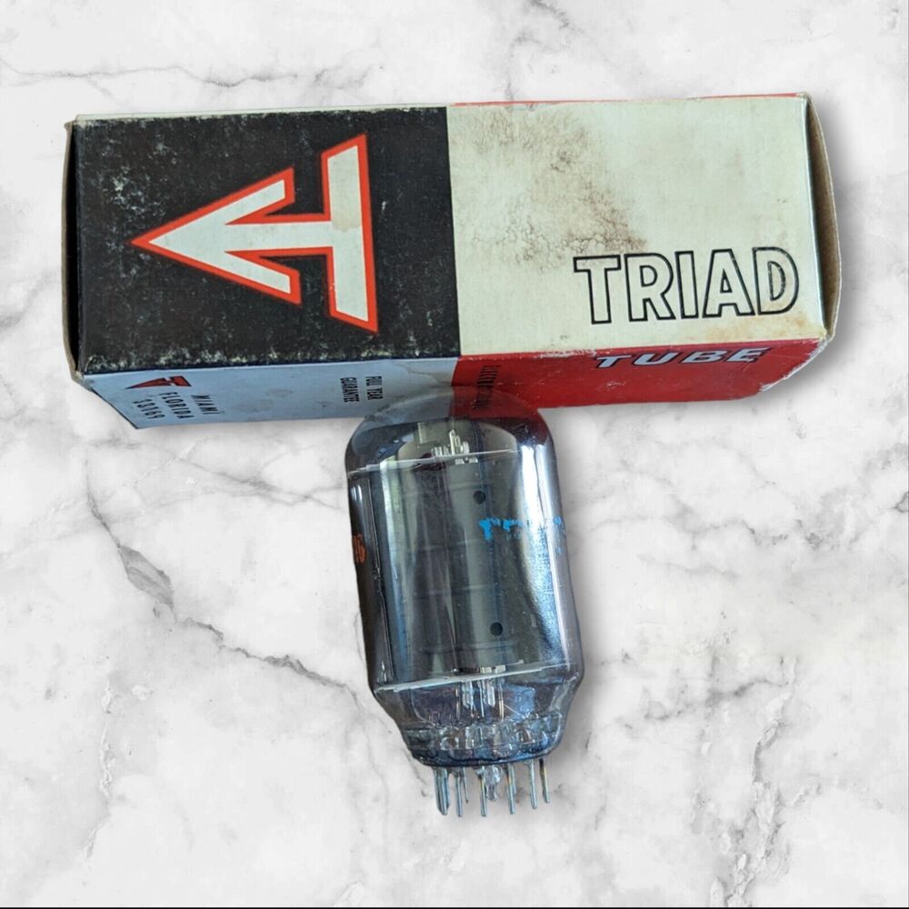 NOS Triad 17JN6 Radio Audio Amplifier Electron TV Vacuum Tube Vintage Stereo